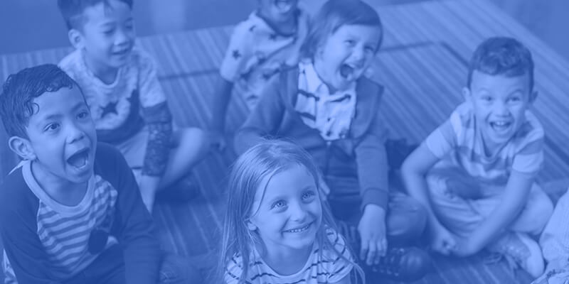 Children in a classroom