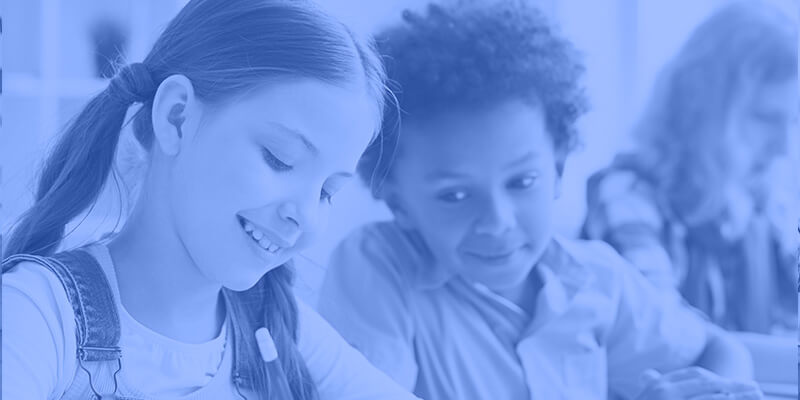 Children in a classroom