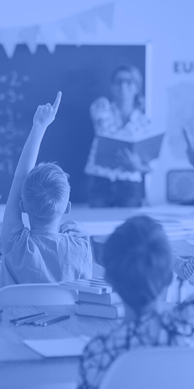 Children in a classroom