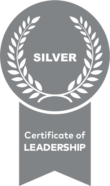 Silver Certificate of Leadership